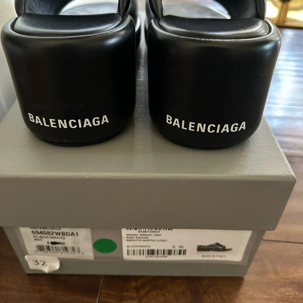 Balenciaga Rise Wedge Sandals - Picture 3 of 5